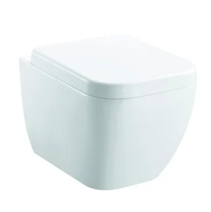 Pura Essence short projection wall hung WC bowl with fixings