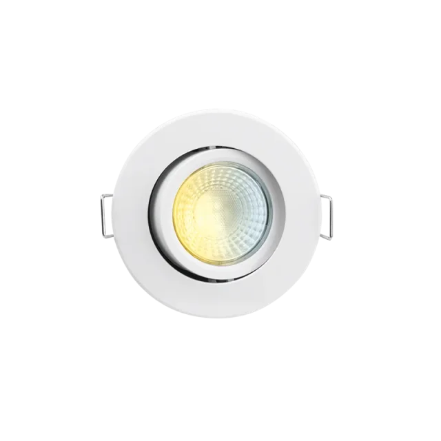 Aurora 240v 4w/6w/8w Led Ip65 Fixed Dimm. Fire Rated Downlight White 3000k/4000k/5700k detail view - Image 3