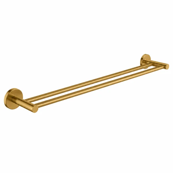 Grohe Essentials Double Towel Bar 600mm Brushed Cool Sunrise
