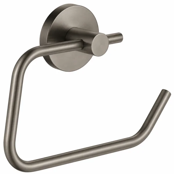 Grohe Essentials Toilet Paper Holder W/o Cover Brushed Hard Graphite