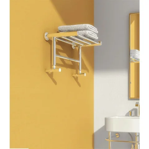 Reina Troisi 532 X 294 Stainless Steel Radiator detail view - Image 4