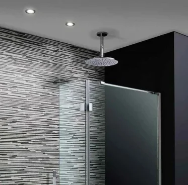 Crosswater Mpro 200mm Fixed Head Chrome detail view - Image 5