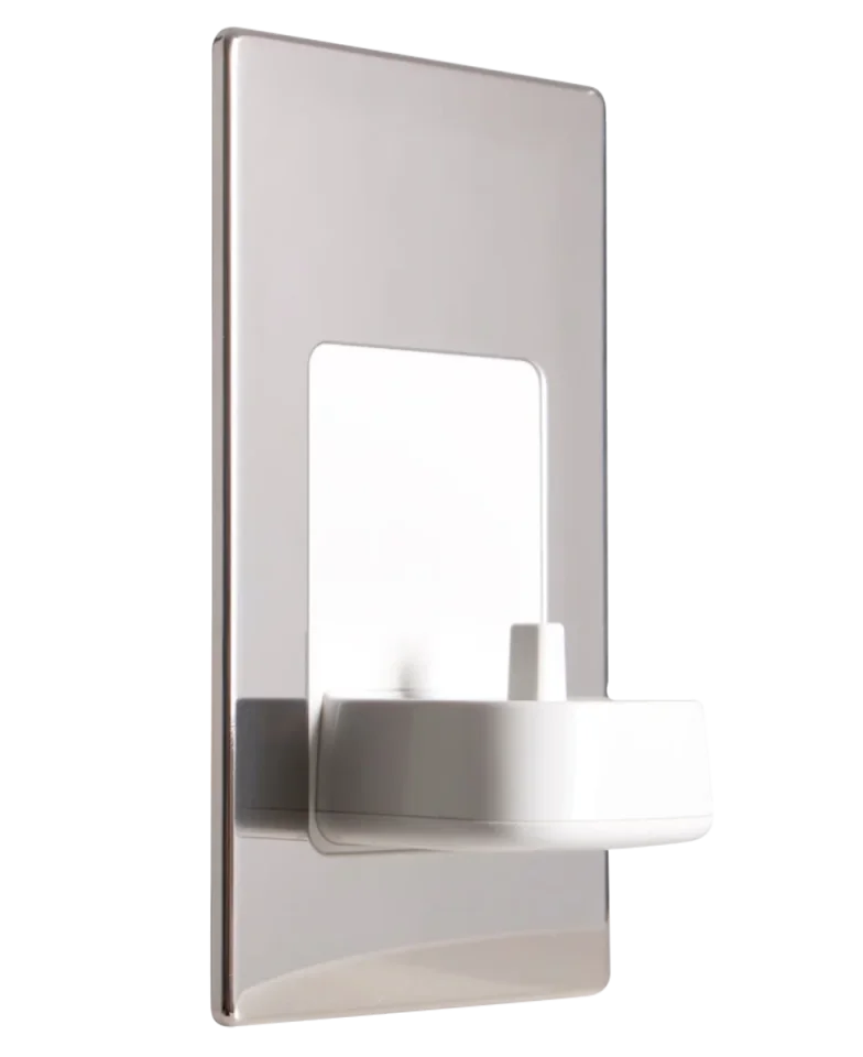 Proofvision Tbcharge Faceplate Only For Pv10 Toothbrush Charger - Polished Steel product image - Image 1