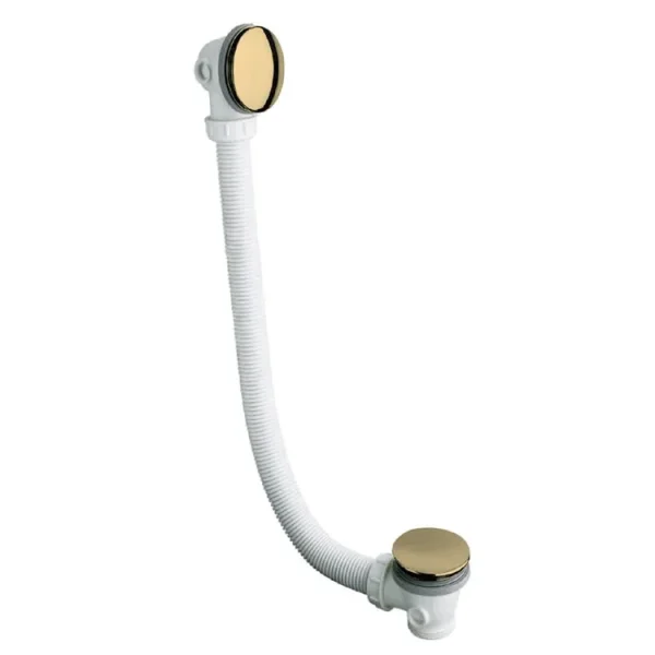 Just Taps Click Clack Bath Waste Light Gold product image - Image 1