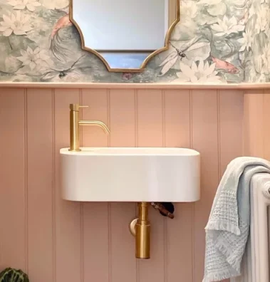 Crosswater Mpro Basin Monobloc No Waste Deck Mounted Brushed Brass detail view - Image 5