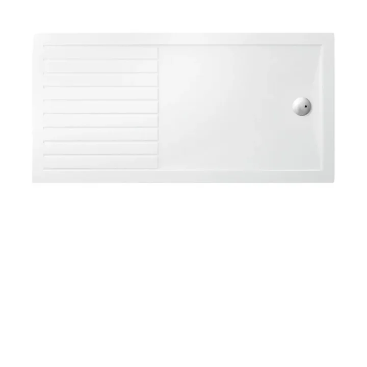 Crosswater Walk In Rectangular 35mm Acrylic Shower Tray 1400mm x 900mm product image - Image 1