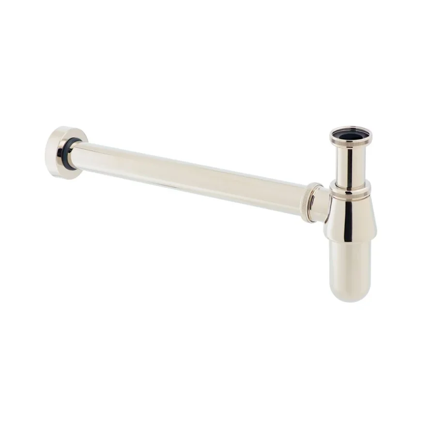 Booth & Co. Bottle Trap 1.1/4" x 1.1/4" Nickel product image - Image 1