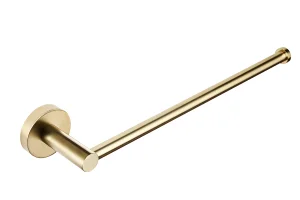 Just Taps Vos Towel Bar Brushed Brass