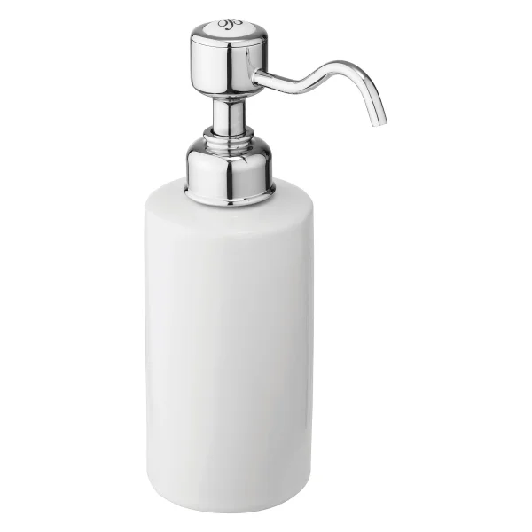 Burlington Basin Soap Dispenser - Chrome Plated Brass