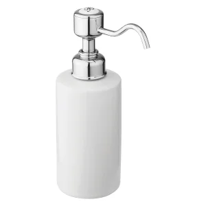 Burlington Basin Soap Dispenser - Chrome Plated Brass