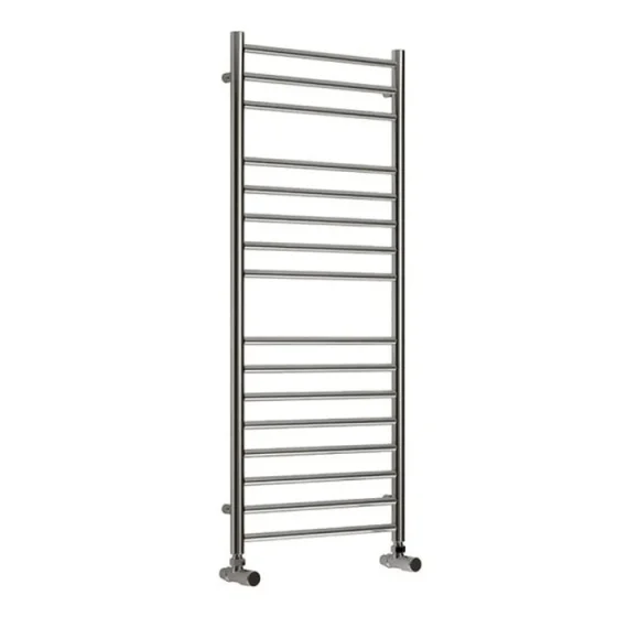 Reina Luna 600 X 1200 Flat Stainless Steel Towel Rail detail view - Image 3