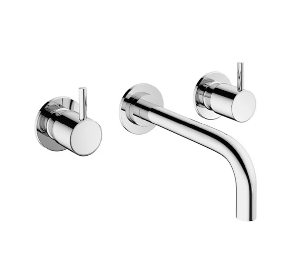 Crosswater MPRO Basin 3 Hole Trim Set Chrome