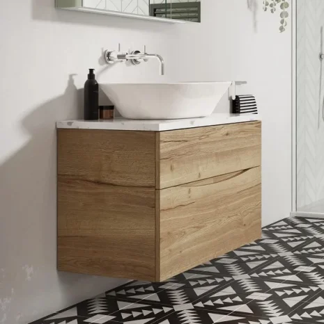 Crosswater Mpro Basin 3 Hole Set Wall Mounted Chrome detail view - Image 3