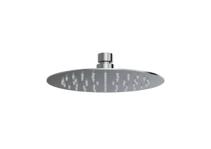 Saneux Cos 200x2mm Slim Round Shower Head - Chrome