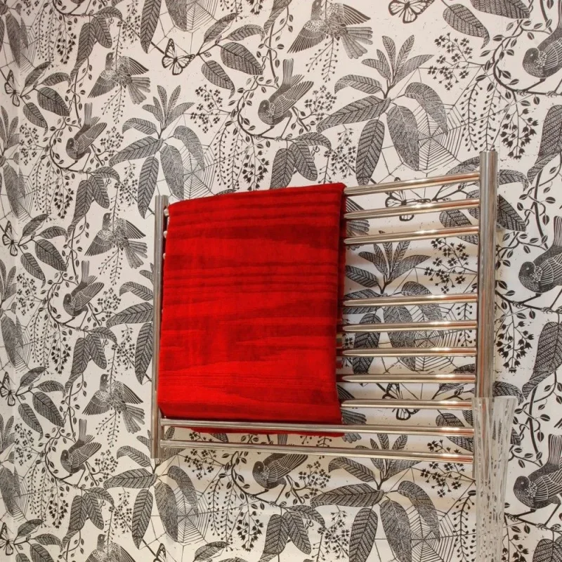 Jis Newick 750 600 X 750mm Radiator For Central Heating Polished Stainless Steel detail view - Image 4