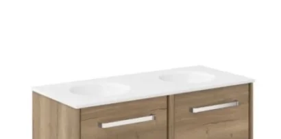 Crosswater Infinity Twin Basin 0TH 1000 Polar White