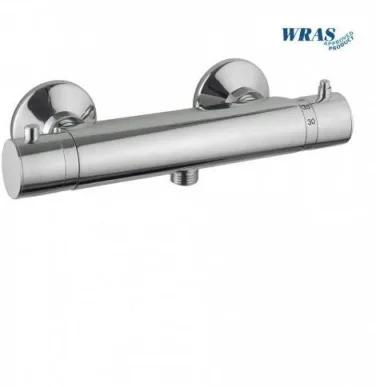 Crosswater Exposed Kai Thermo Shower Valve Chrome detail view - Image 2