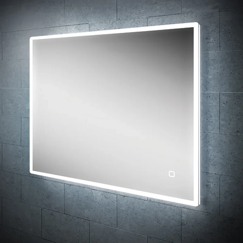 Hib Vega 80 Mirror With Chargng Socket H60 X W80 X D5.5cm product image - Image 1