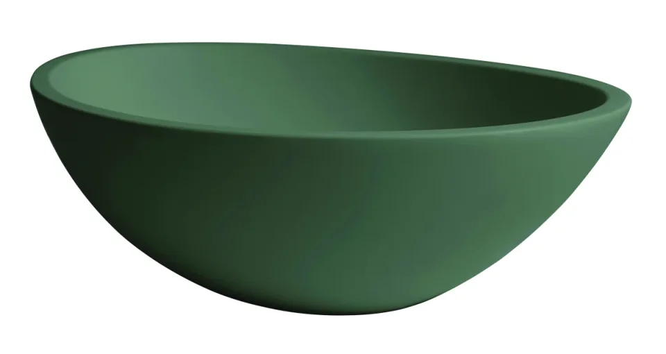 Bc Designs Tasse/gio Basin 575 X 145 Khaki Green product image - Image 1