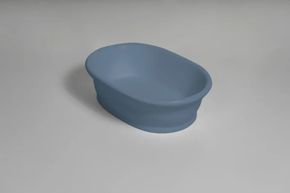 Bc Designs Bampton/aurelius Basin 535 X 390 Powder Blue product image - Image 1