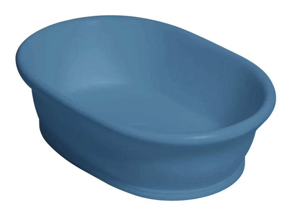 Bc Designs Bampton/aurelius Basin 535 X 390 Powder Blue detail view - Image 2