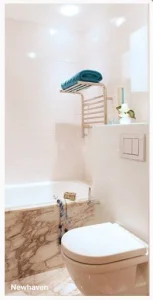 Jis Newhaven 480 X 520mm Radiator For Electric Heating Satin Stainless Steel