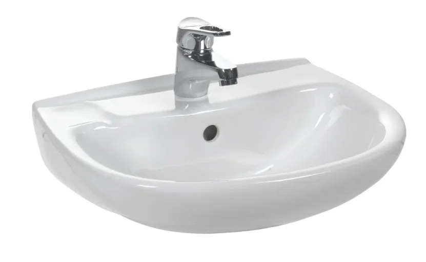 Eastbrook Kompact Basin 457mm 1th White product image - Image 1