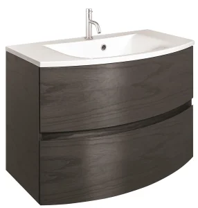 Crosswater Svelte Basin Unit 800 Grey Ash Veneer