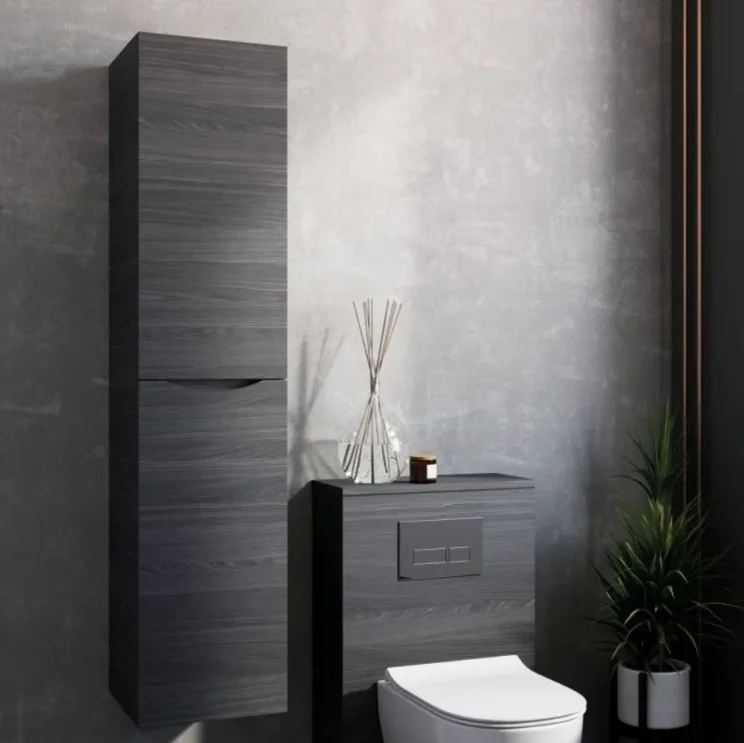 Crosswater Glide Ii Tower Unit Steelwood detail view - Image 3