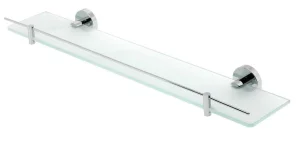 Eastbrook Genoa Glass Shelf With Barrier Chrome