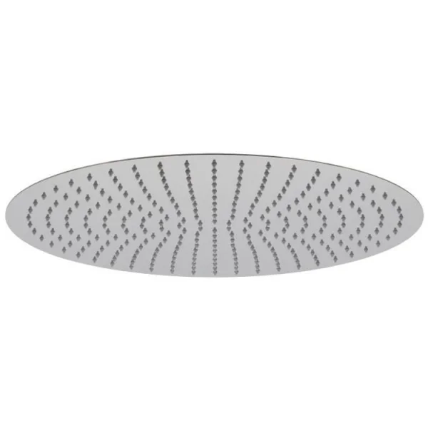 Vado Aquablade Single Function Easy Clean Slim Line Round Shower Head, 500mm (20") Chrome