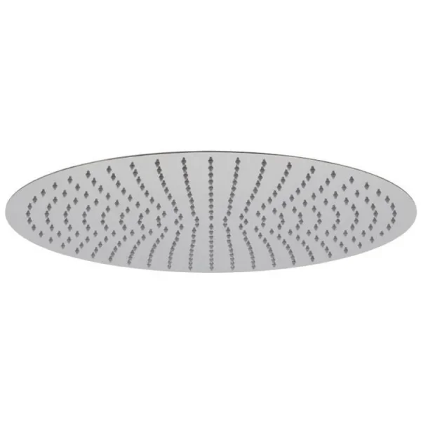 Vado Aquablade Single Function Easy Clean Slim Line Round Shower Head, 500mm (20") Chrome product image - Image 1