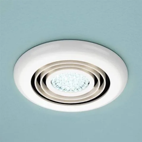 Hib Turbo Inline Fan, White - Cool White Led 14.5 X D1.5cm product image - Image 1