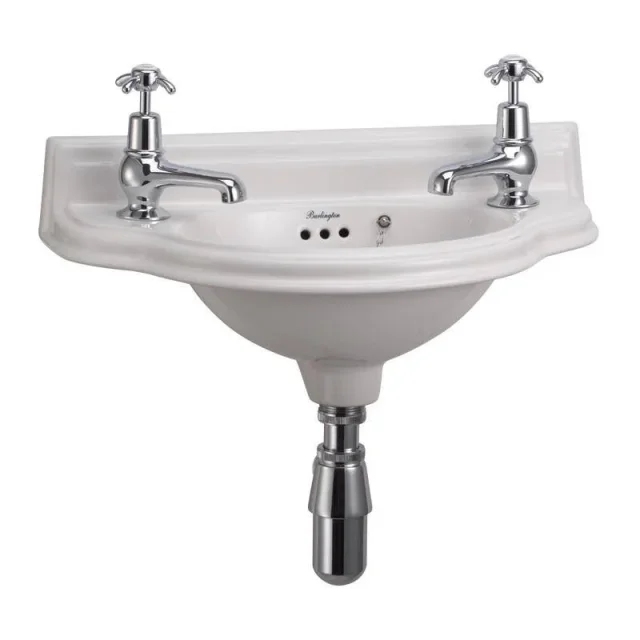 Burlington Curved Cloakroom Basin product image - Image 1
