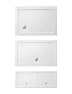 Crosswater Rectangular Shower Tray 1000 X 900 35mm