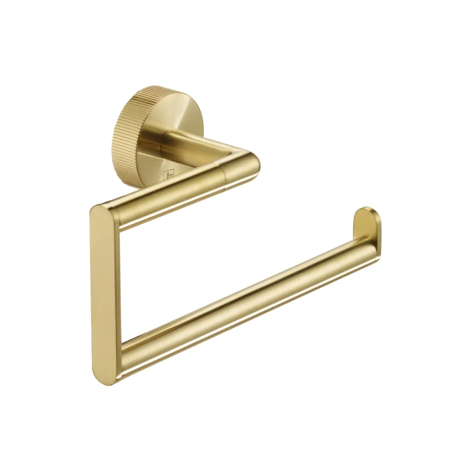 Just Taps Evo Towel Holder Brushed Brass product image - Image 1
