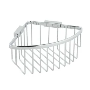 Vado Basket Large Triangular Corner Wall Mounted Chrome