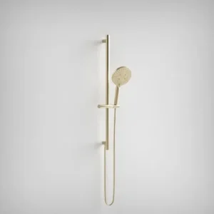 Ava Integrated Round Slide Rail Kit - Brushed Brass