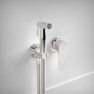 Ava Purity Douche Kit W/ Flanges - Polished Stainless Steel