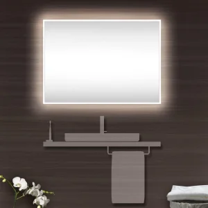 Schneider Illuminated Mirror Glow Hcl A/sp 100/hcl, Anodised