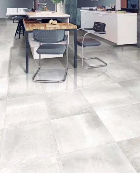 European Tiles Sphere Platinum 60X60 Natural Porcelain Rectified Tile detail view - Image 2