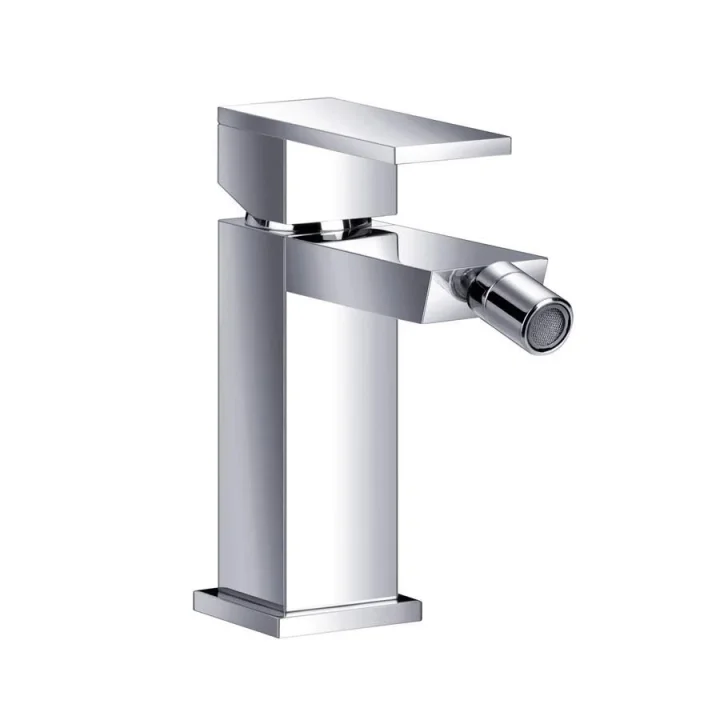Just Taps Athena Single Lever Bidet Mixer With Puw Chrome product image - Image 1