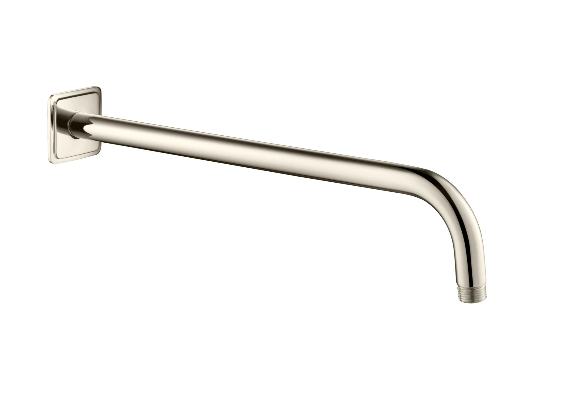 Just Taps Grosvenor Shower Arm Nickel