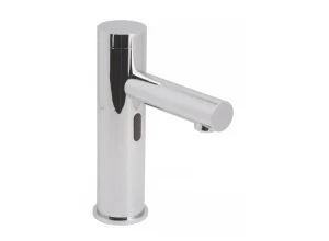 Vado I-tech Zoo Infra-red Mono Basin Mixer Deck Mounted Mains Or Aa Battery Operated Chrome