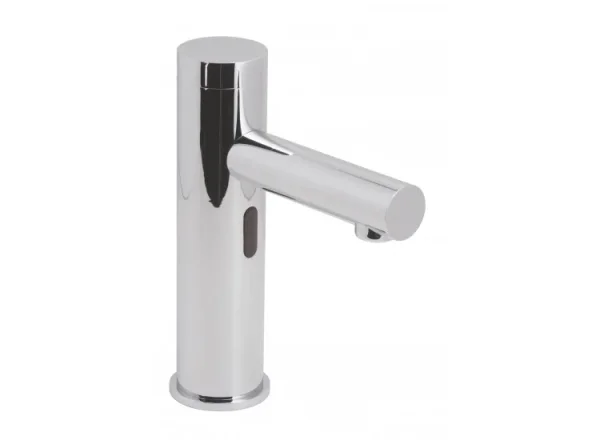 Vado I-tech Zoo Infra-red Mono Basin Mixer Deck Mounted Mains Or Aa Battery Operated Chrome product image - Image 1