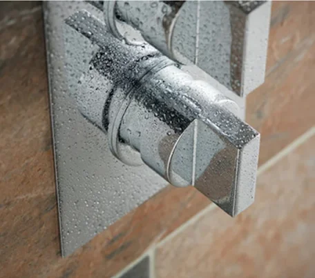 Vado Dx Notion 2 Outlet 2 Handle Concealed Thermostatic Valve Chrome detail view - Image 4