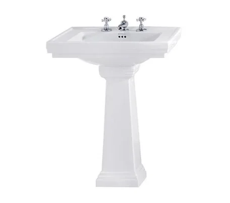 Imperial Astoria Deco Large Basin 3t 640 White