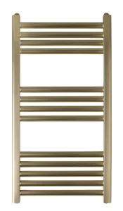 Just Taps Radiator 800 X 400 Brushed Brass