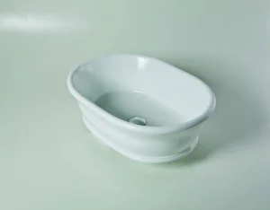 Bc Designs Bampton/aurelius Basin 535 X 390 Polished White