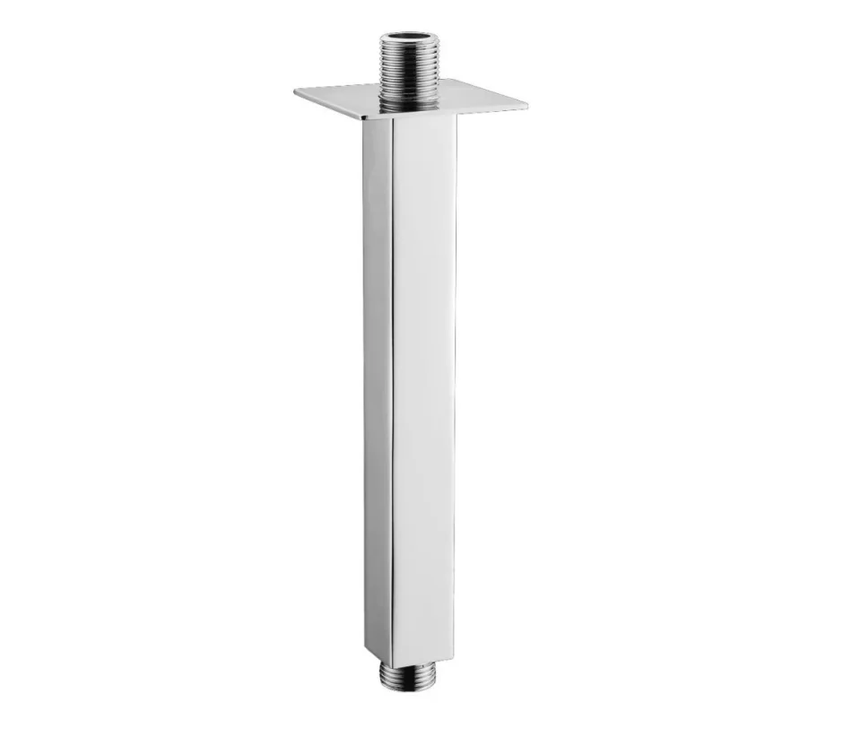 Just Taps Square Ceiling Shower Arm 200mm Chrome product image - Image 1